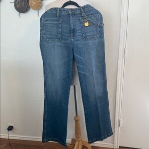 Lauren Ralph Lauren Blue Flare Jeans
